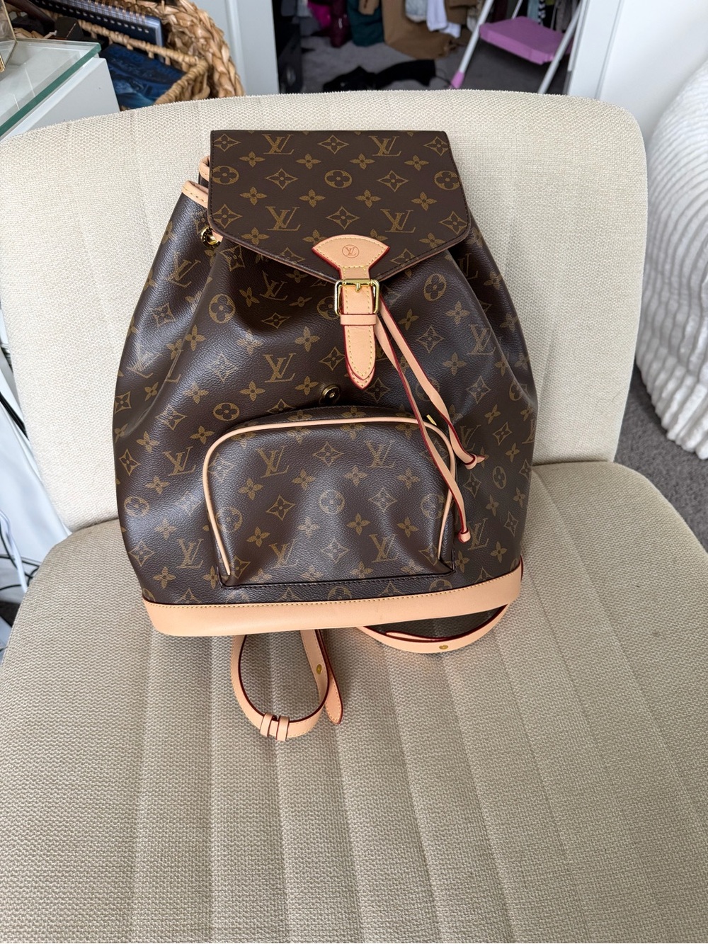 LV Montsouris MM Backpack